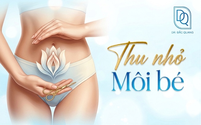 thu nhỏ môi bé